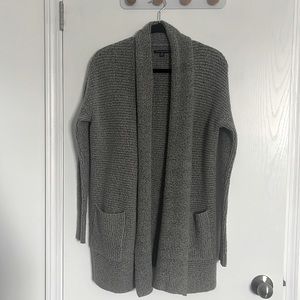 American Eagle Outfitters Gray Cardigan Sweater